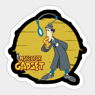 High Tech Hijinks Inspector Gadget's Cinematic Quest Sticker